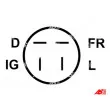 AS-PL ARE6023S - Régulateur d'alternateur