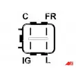 AS-PL ARE6042S - Régulateur d'alternateur