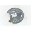 AUTOMEGA 210028210 - Déflecteur, disque de frein arrière gauche
