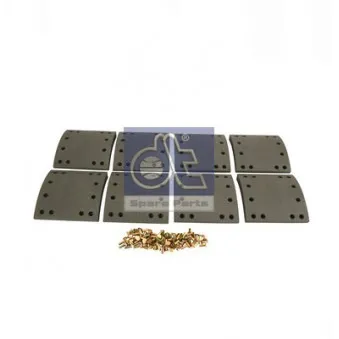Kit de garnitures de frein, frein à tambour DT OEM 682039
