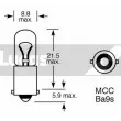 LUCAS ELECTRICAL LLB233 - Ampoule, feu éclaireur de plaque