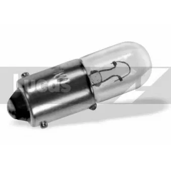 Ampoule, feu éclaireur de plaque LUCAS ELECTRICAL [LLB233PX2]