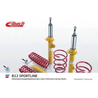 Jeu de suspensions, ressorts/amortisseurs EIBACH E95-10-002-02-22