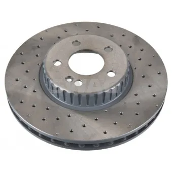 Jeu de 2 disques de frein avant SWAG 10 10 7223 pour MERCEDES-BENZ CLASSE C C 220 d - 170cv