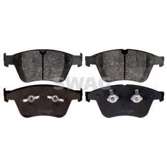 Jeu de 4 plaquettes de frein avant SWAG 10 11 6136 pour MERCEDES-BENZ CLASSE M ML 63 AMG 4-matic - 510cv