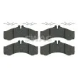 SWAG 10 91 6164 - Jeu de 4 plaquettes de frein avant