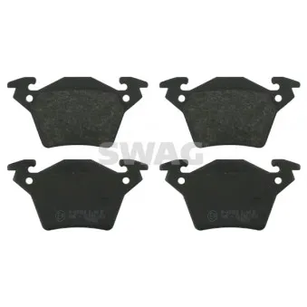 Jeu de 4 plaquettes de frein arrière SWAG OEM 0034200220