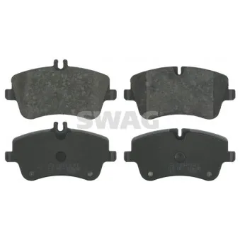 Jeu de 4 plaquettes de frein avant SWAG OEM 0054206220