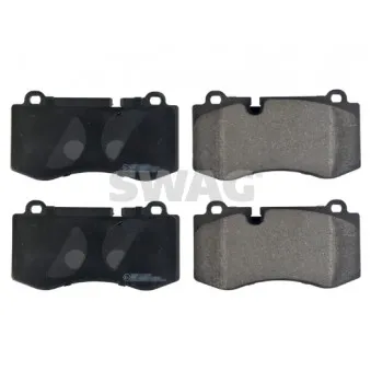 Jeu de 4 plaquettes de frein avant SWAG OEM 0044206220