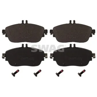 Jeu de 4 plaquettes de frein avant SWAG OEM 0064208520