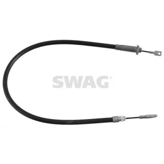 Tirette à câble, frein de stationnement arrière droit SWAG OEM 2024202385