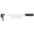 SWAG 10 92 2577 - Contact d'avertissement, usure des plaquettes de frein