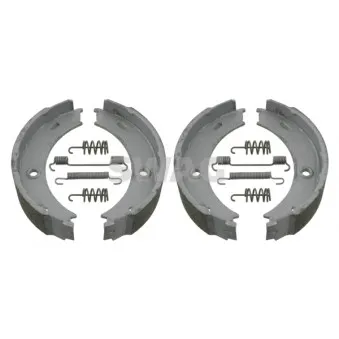 Jeu de mâchoires de frein, frein de stationnement SWAG OEM 2D0609538A