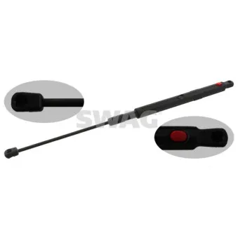 Vérin, capot-moteur SWAG OEM A1648800029