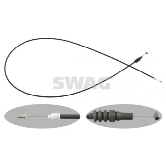 SWAG 10 92 6683 - Tirette de capot moteur