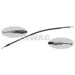 SWAG 10 93 4908 - Tirette à câble, frein de stationnement