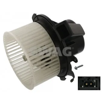 Moteur électrique, pulseur d'air habitacle SWAG 10 93 8024 pour VOLKSWAGEN CRAFTER 2.0 TDI - 109cv