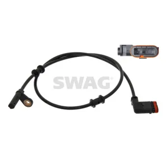 Capteur, vitesse de roue arrière gauche SWAG OEM A1715400117