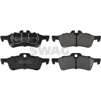 Jeu de 4 plaquettes de frein arrière SWAG OEM 34211503077