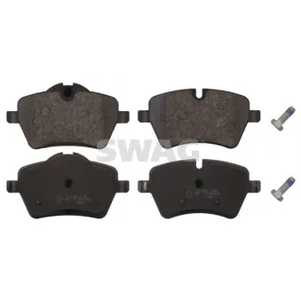 Jeu de 4 plaquettes de frein avant SWAG OEM 34119804735
