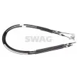 SWAG 13 94 9627 - Tirette à câble, frein de stationnement