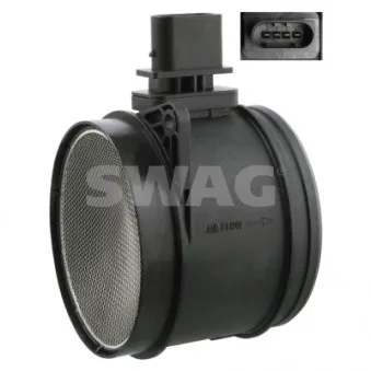 Débitmètre de masse d'air SWAG OEM 13628509725