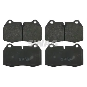 Jeu de 4 plaquettes de frein avant SWAG OEM 34111163921