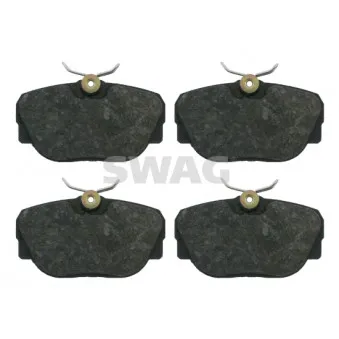 Jeu de 4 plaquettes de frein avant SWAG OEM 34111154443