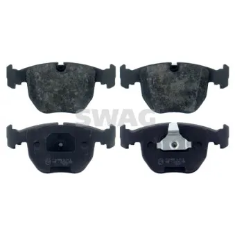 Jeu de 4 plaquettes de frein avant SWAG OEM 34113427503
