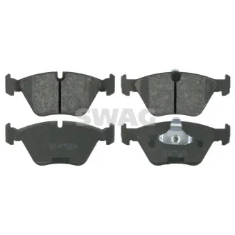 Jeu de 4 plaquettes de frein avant SWAG OEM 34112157586