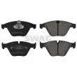 SWAG 20 91 6433 - Jeu de 4 plaquettes de frein avant