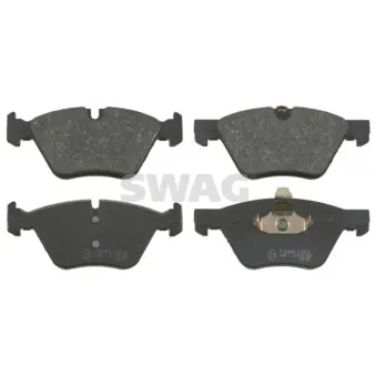 Jeu de 4 plaquettes de frein avant SWAG OEM 34116763617