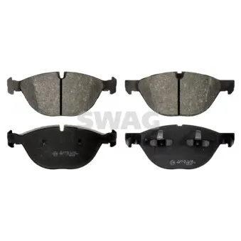 Jeu de 4 plaquettes de frein avant SWAG OEM 34116791514