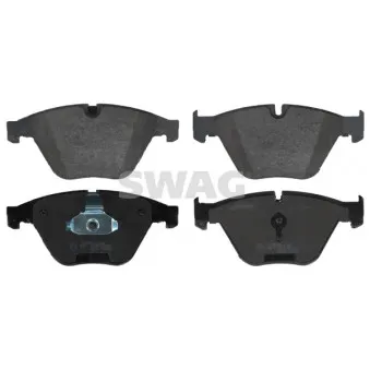 Jeu de 4 plaquettes de frein avant SWAG 20 91 6899 pour BMW Série 5 ActiveHybrid - 340cv