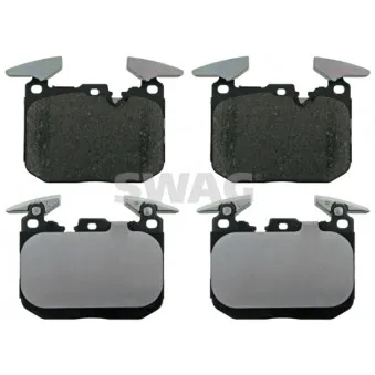 Jeu de 4 plaquettes de frein avant SWAG OEM 34116857968