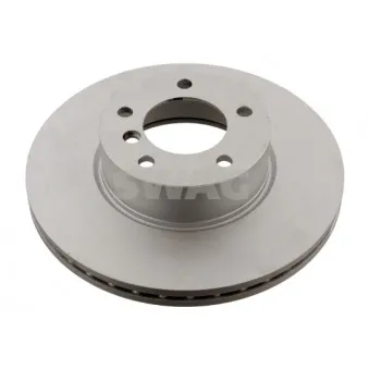 Jeu de 2 disques de frein avant SWAG 20 93 0541 pour CITROEN CX 320 d - 200cv