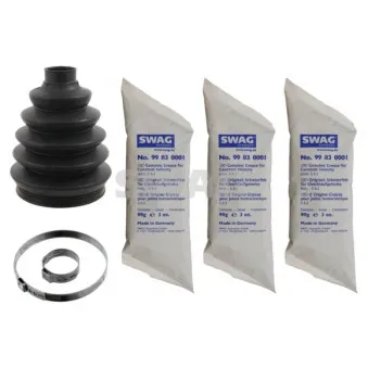 Soufflets de cardan avant SWAG OEM 31607545108