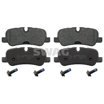 Jeu de 4 plaquettes de frein arrière SWAG OEM LR016808