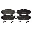 SWAG 22 11 6124 - Jeu de 4 plaquettes de frein avant