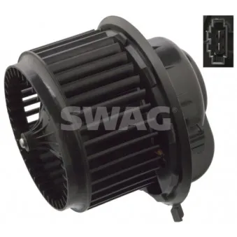 Pulseur d'air habitacle SWAG 30 10 6363 pour VOLKSWAGEN TRANSPORTER - COMBI 2.0 TDI - 180cv