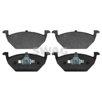 Jeu de 4 plaquettes de frein avant SWAG OEM 2Q0698151