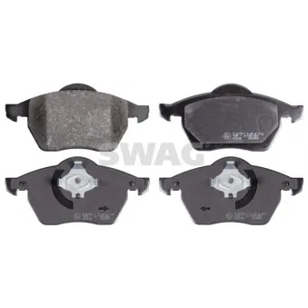 Jeu de 4 plaquettes de frein avant SWAG OEM 8D0698151C