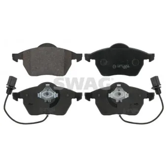 Jeu de 4 plaquettes de frein avant SWAG OEM 4b0698151j
