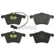 Jeu de 4 plaquettes de frein avant SWAG [30 91 6458]