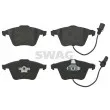 SWAG 30 91 6584 - Jeu de 4 plaquettes de frein avant