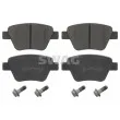 SWAG 30 91 6797 - Jeu de 4 plaquettes de frein arrière