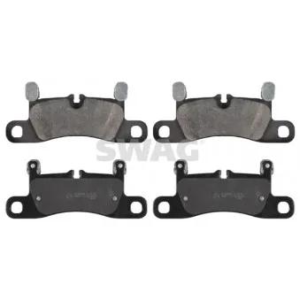 Jeu de 4 plaquettes de frein arrière SWAG OEM 7P6698451C