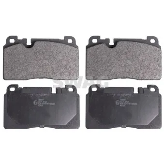 Jeu de 4 plaquettes de frein avant SWAG OEM 8r0698151j