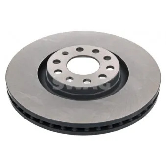 Jeu de 2 disques de frein avant SWAG 30 92 2950 pour AUDI A4 2.0 TDI quattro - 163cv