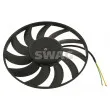 SWAG 30 93 1024 - Ventilateur, refroidissement du moteur avant gauche